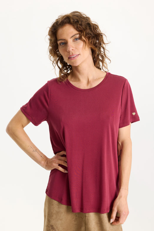Nina round neck t-shirt