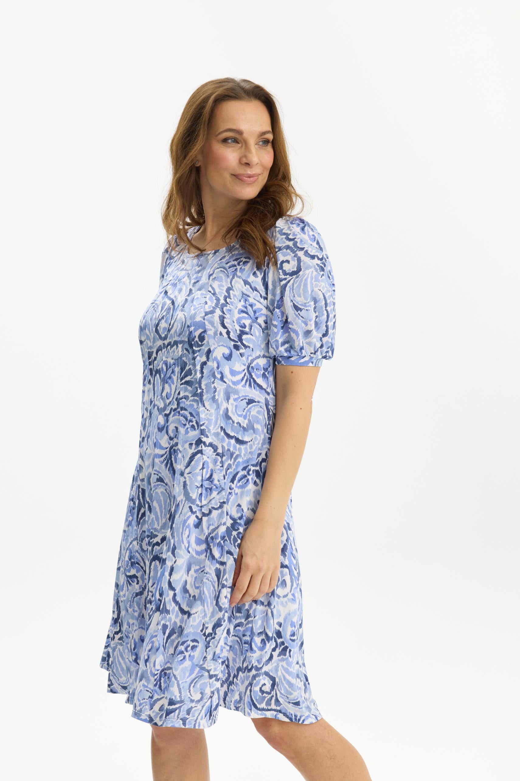Lucette short-sleeved dress