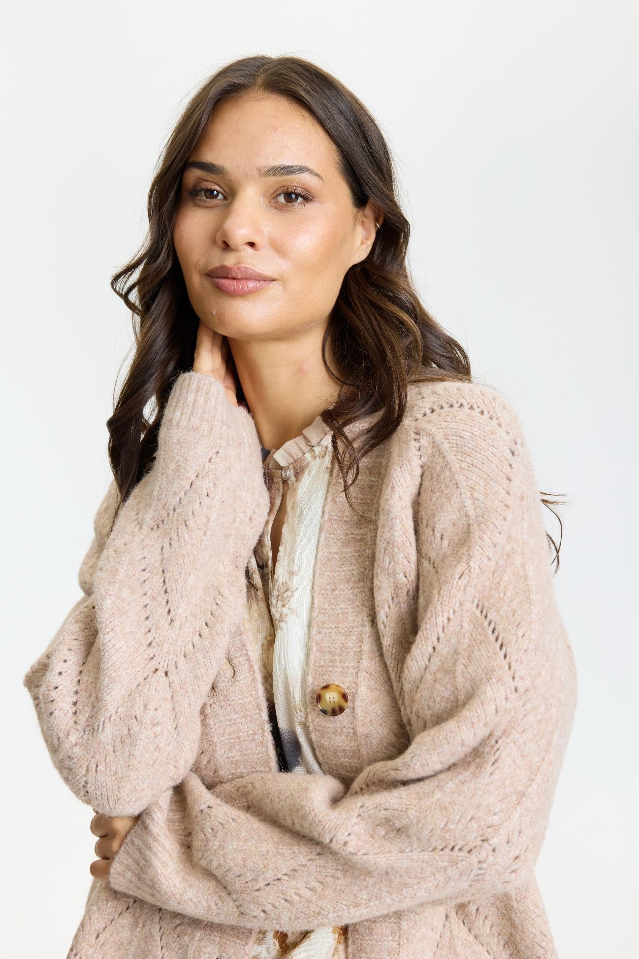 Ari strikcardigan