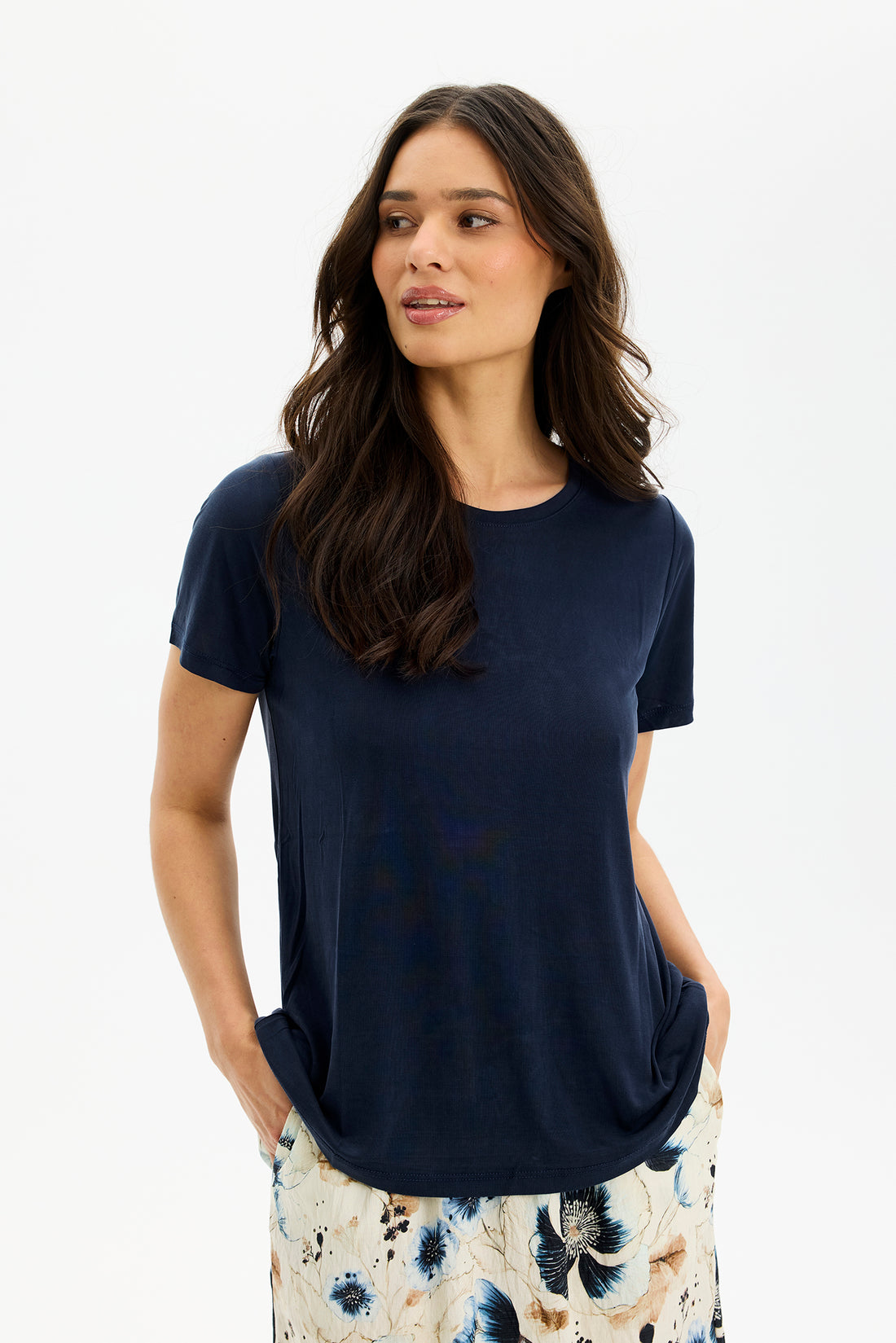 Nina round neck t-shirt
