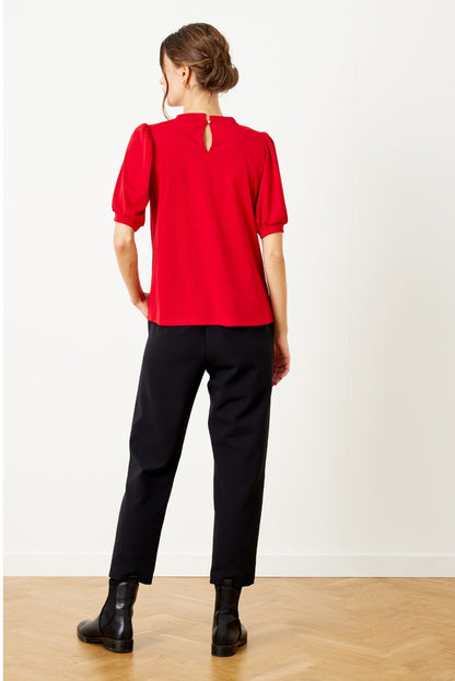 Grazia blouse, 1/2 sleeves, plain
