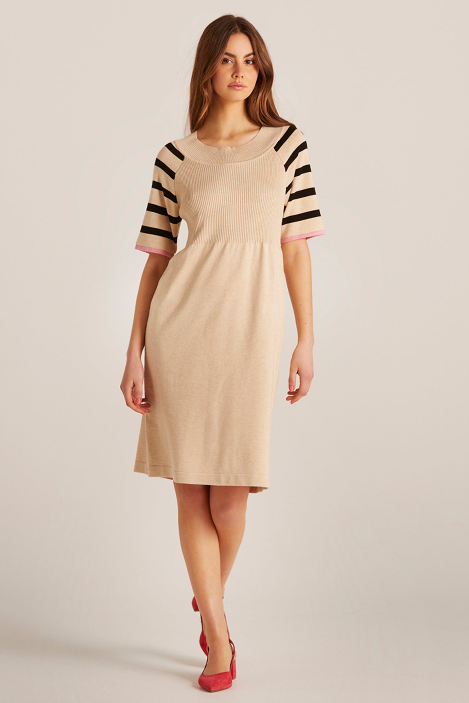 camille knit dress English Factory