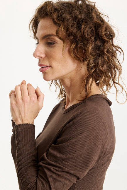 Yvonne langærmet T-shirt