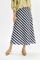 Estella striped skirt