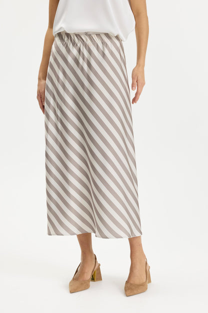 Estella striped skirt
