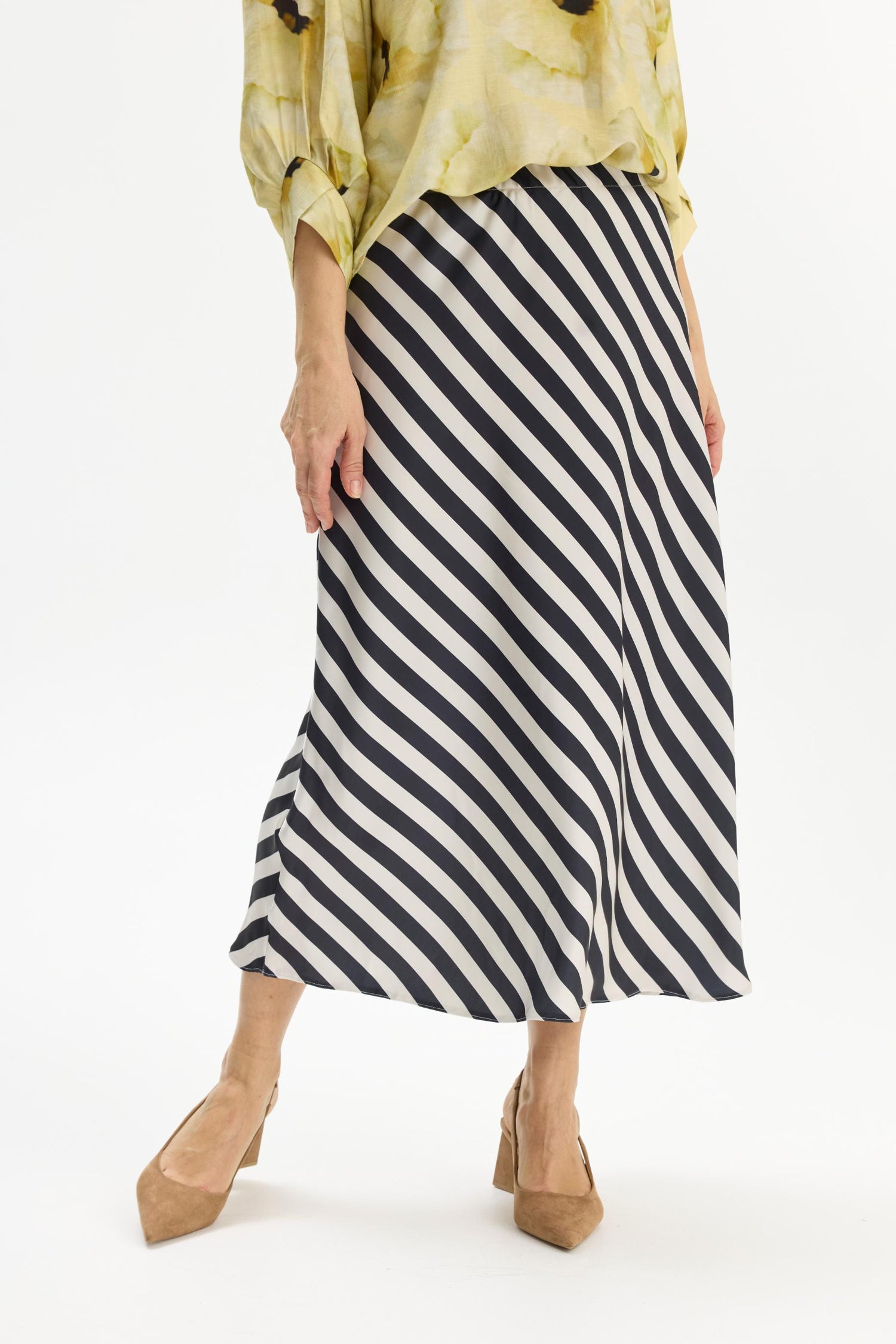Estella striped skirt