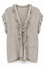 Poppy knit vest