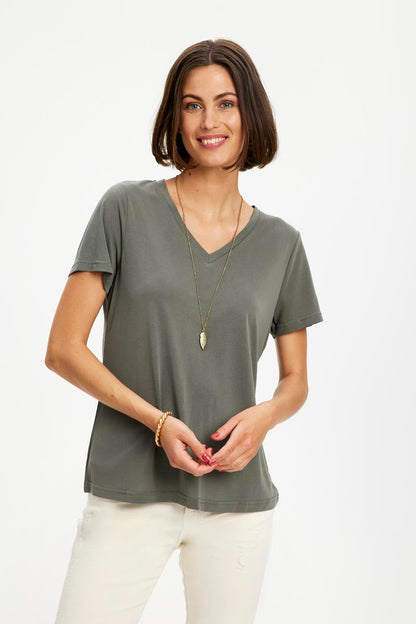 Nina t-shirt V-hals